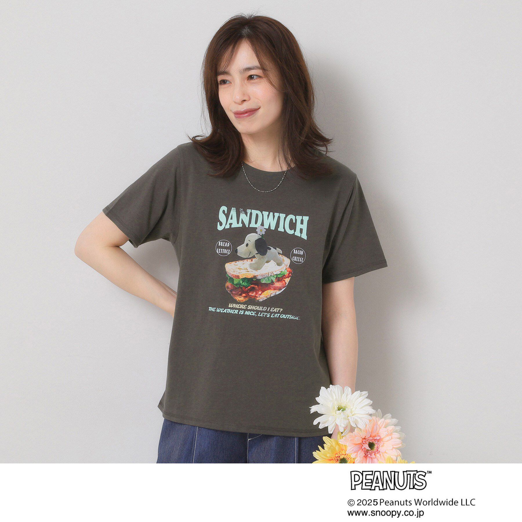 ITS&rsquo;DEMO「PEANUTS別注Tシャツ」|Tシャツ・カットソー|スミクロ(018)
