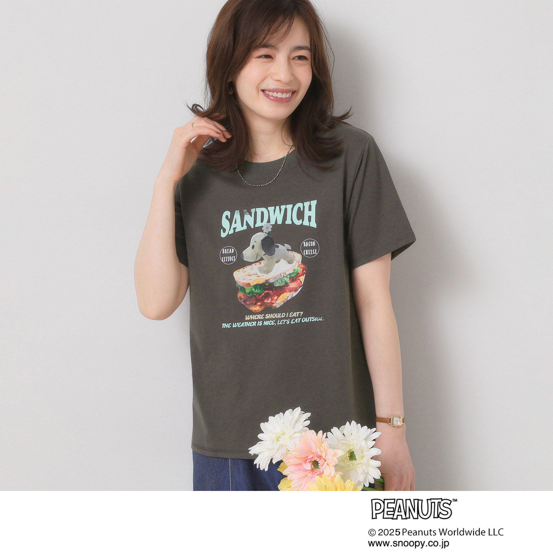 ITS&rsquo;DEMO「PEANUTS別注Tシャツ」|Tシャツ・カットソー|