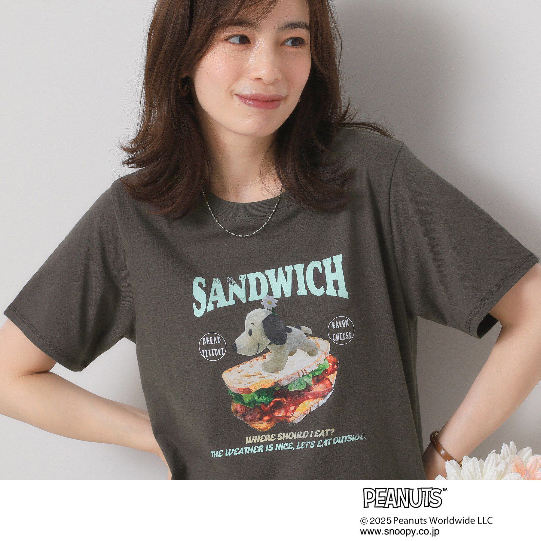 ITS&rsquo;DEMO「PEANUTS別注Tシャツ」|Tシャツ・カットソー|