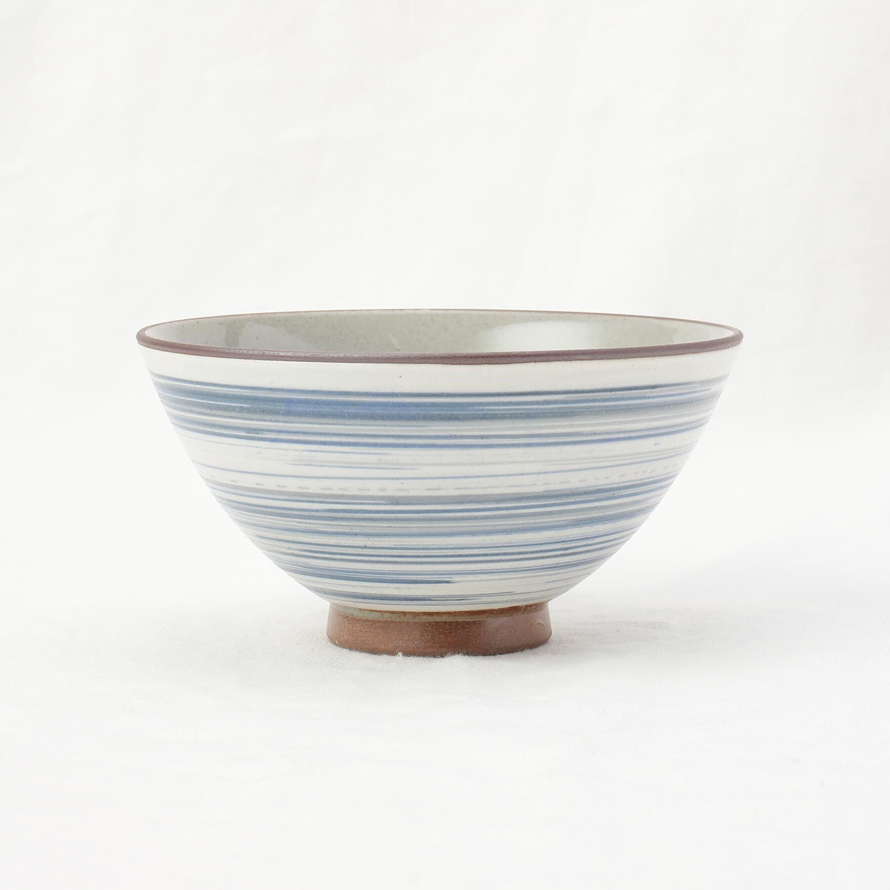 212 KITCHEN STORE「波佐見 粉引かすり茶碗 大 BL」|食器・キッチングッズ|