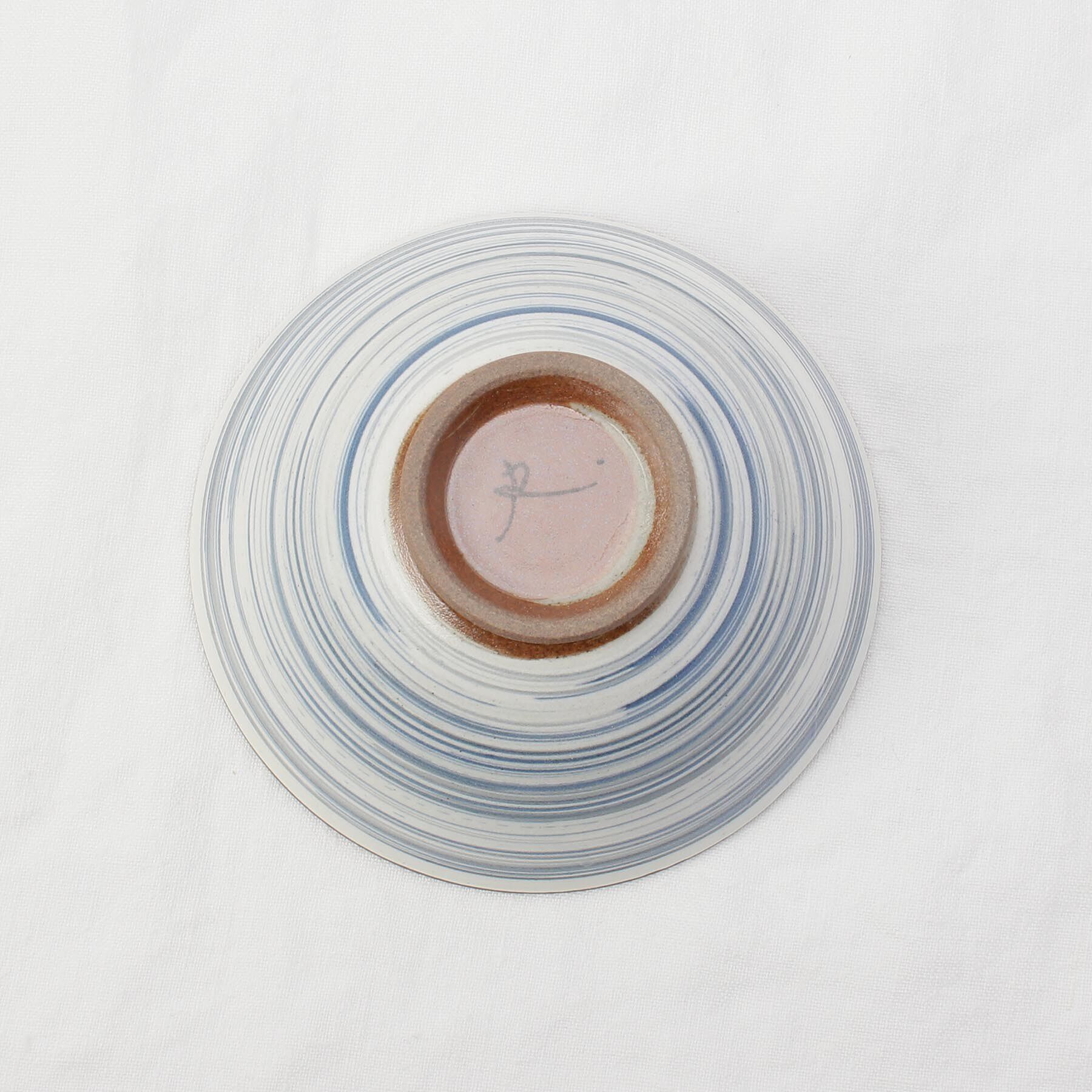 212 KITCHEN STORE「波佐見 粉引かすり茶碗 大 BL」|食器・キッチングッズ|