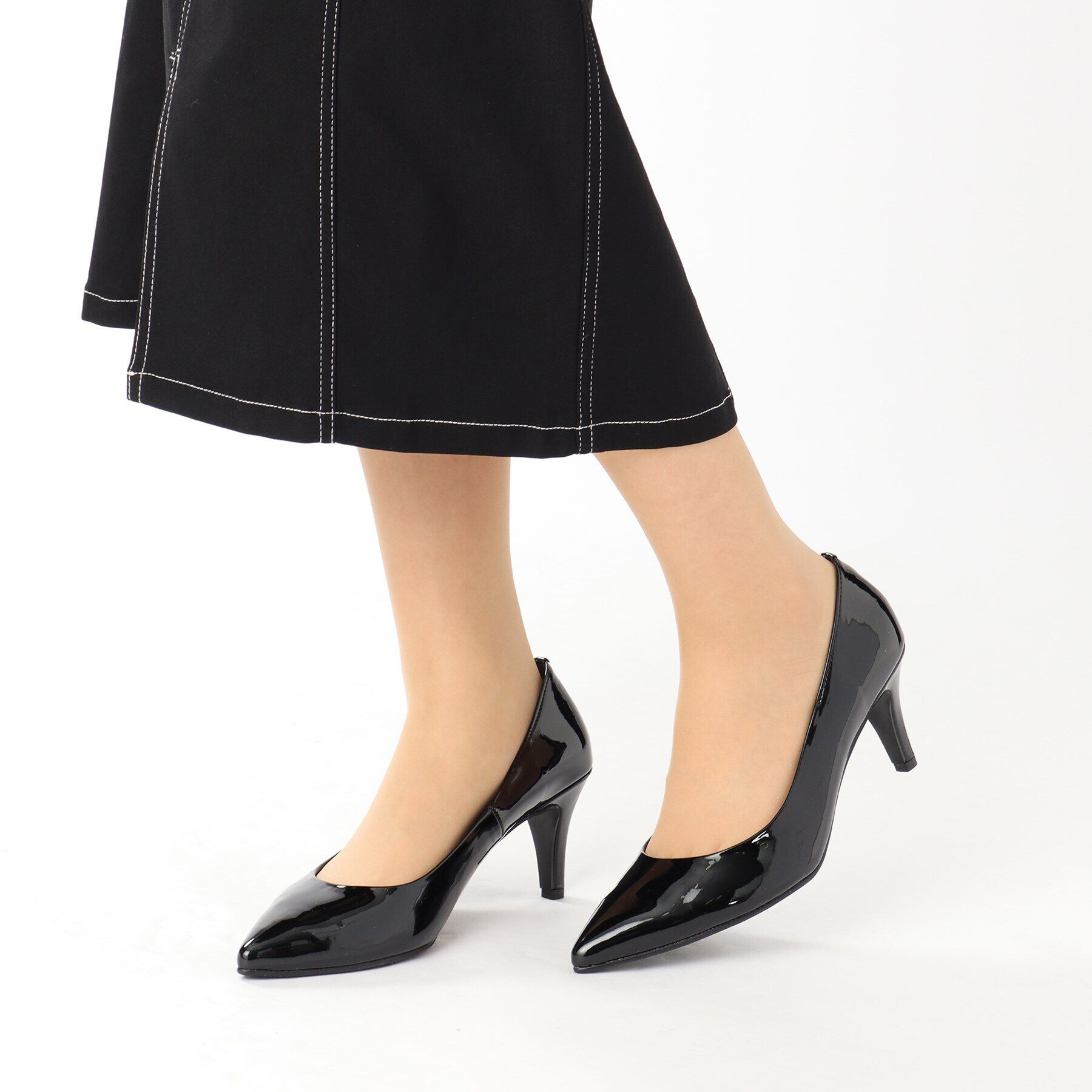 ESPERANZA「12時間パンプスEveryDayPlane「約7.5cmヒール」」|パンプス|