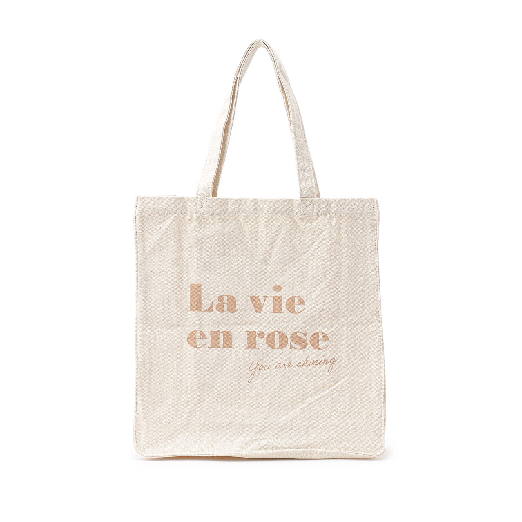 Ober Tashe「＼色&times;柄全10種／ロゴトートバッグ」|トートバッグ|ベージュ(352)