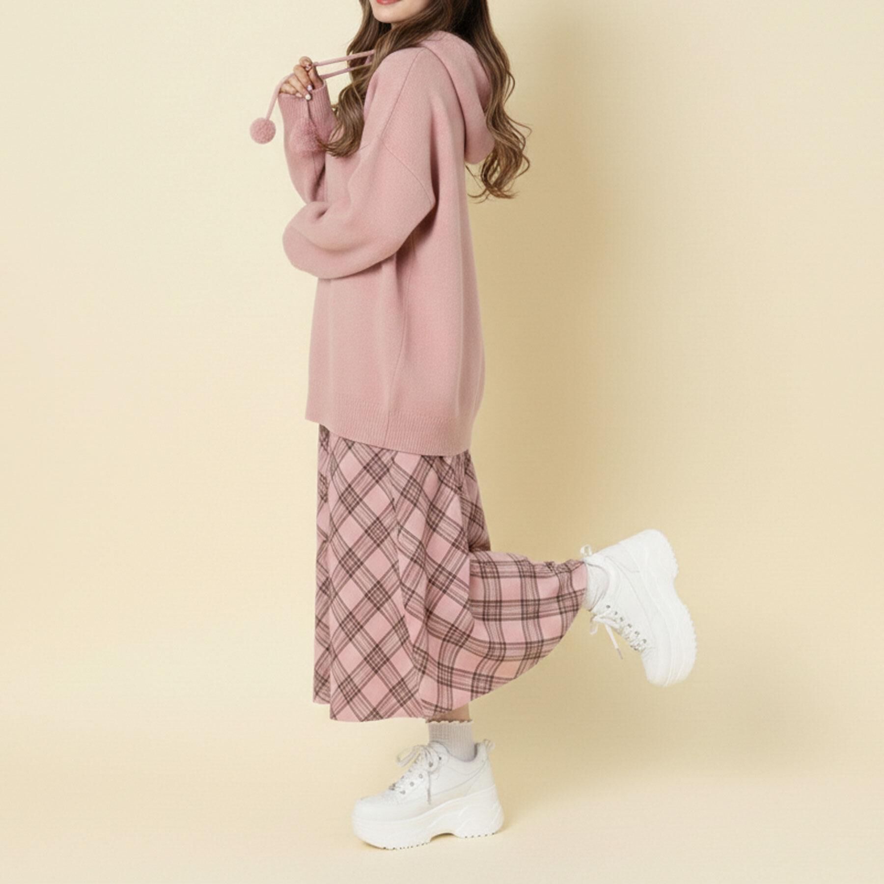 csT&P「＼脱ぎ履きしやすい／ファスナー付厚底スニーカー」|スニーカー|