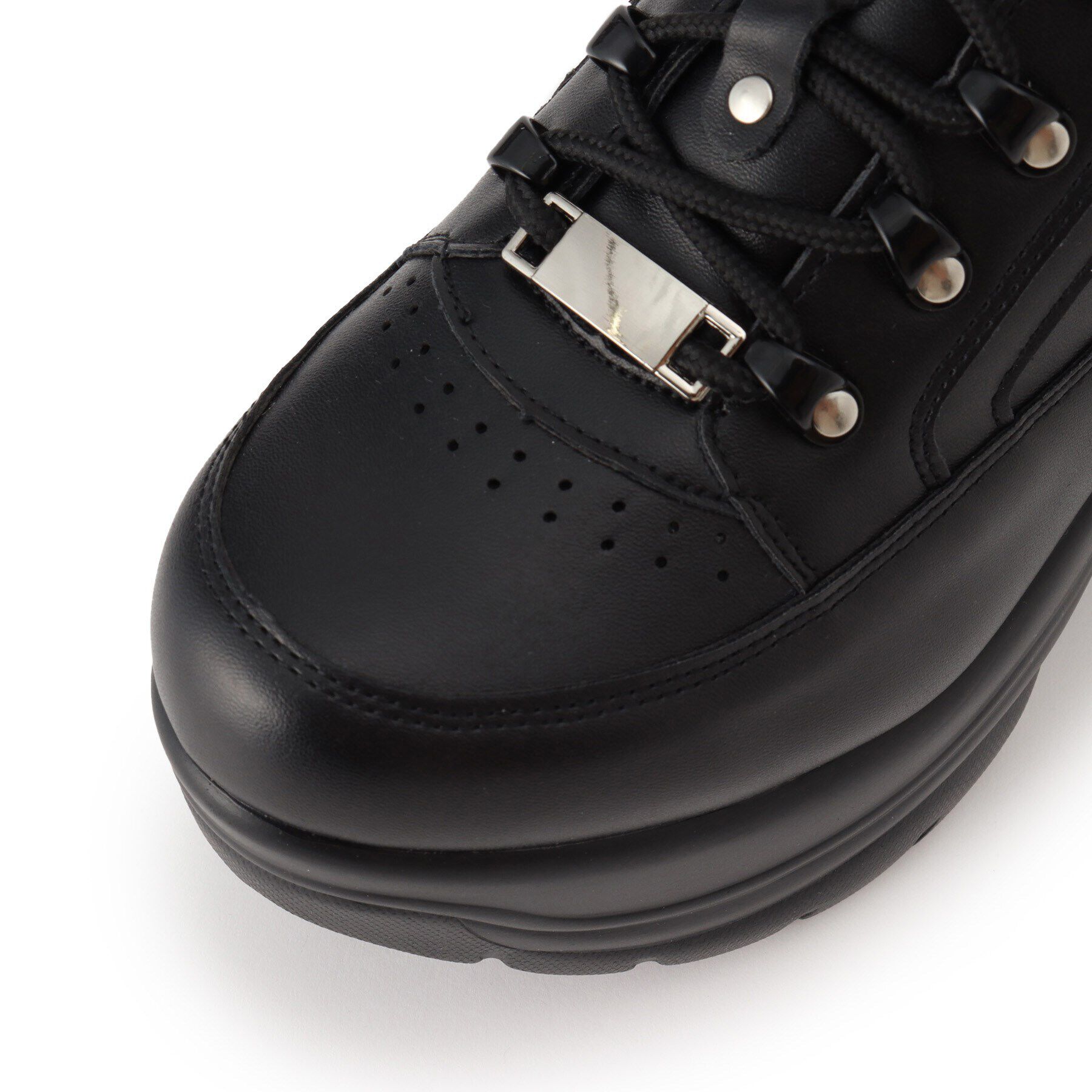 csT&P「＼脱ぎ履きしやすい／ファスナー付厚底スニーカー」|スニーカー|