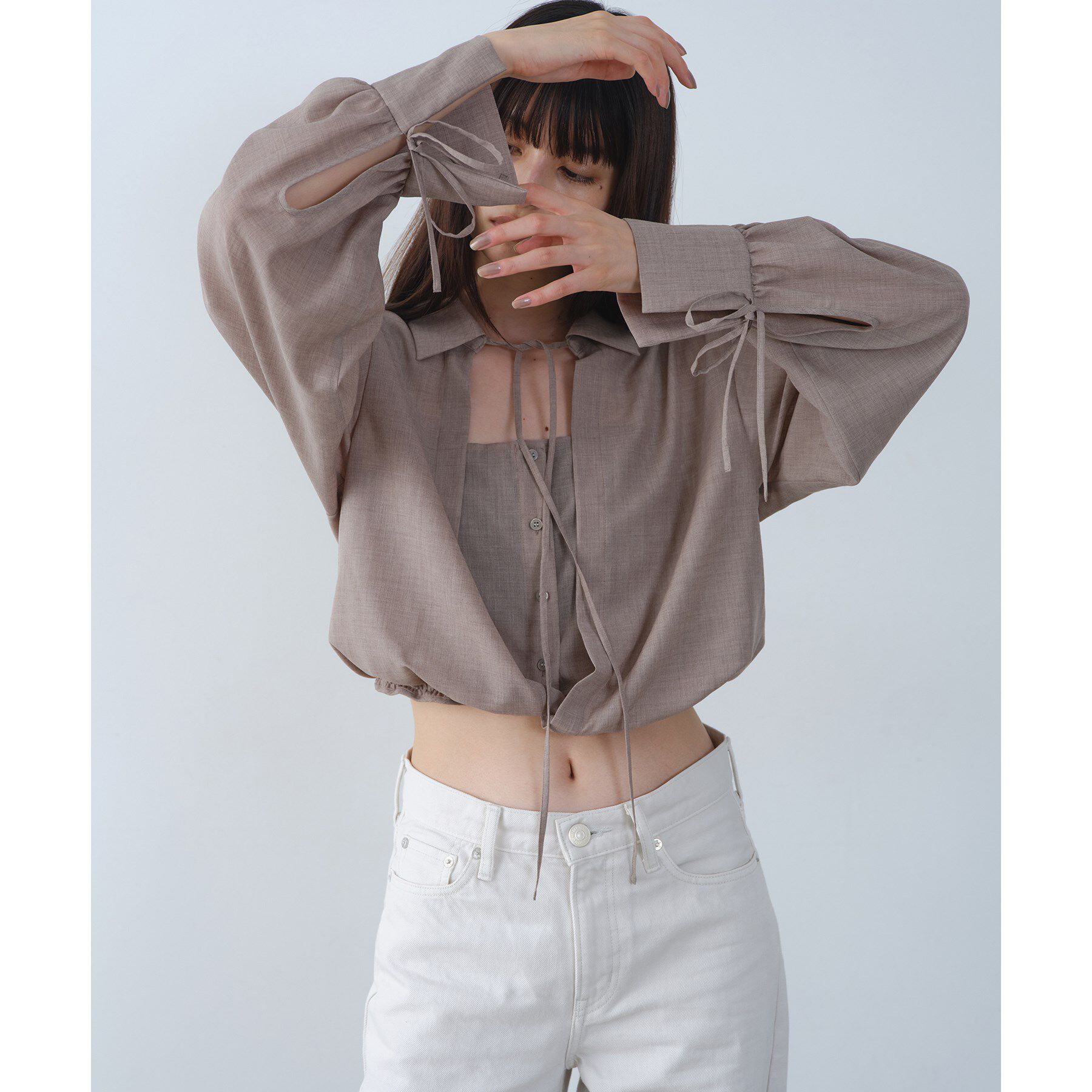CODE A「air frame layered shirt」|シャツ・ブラウス|