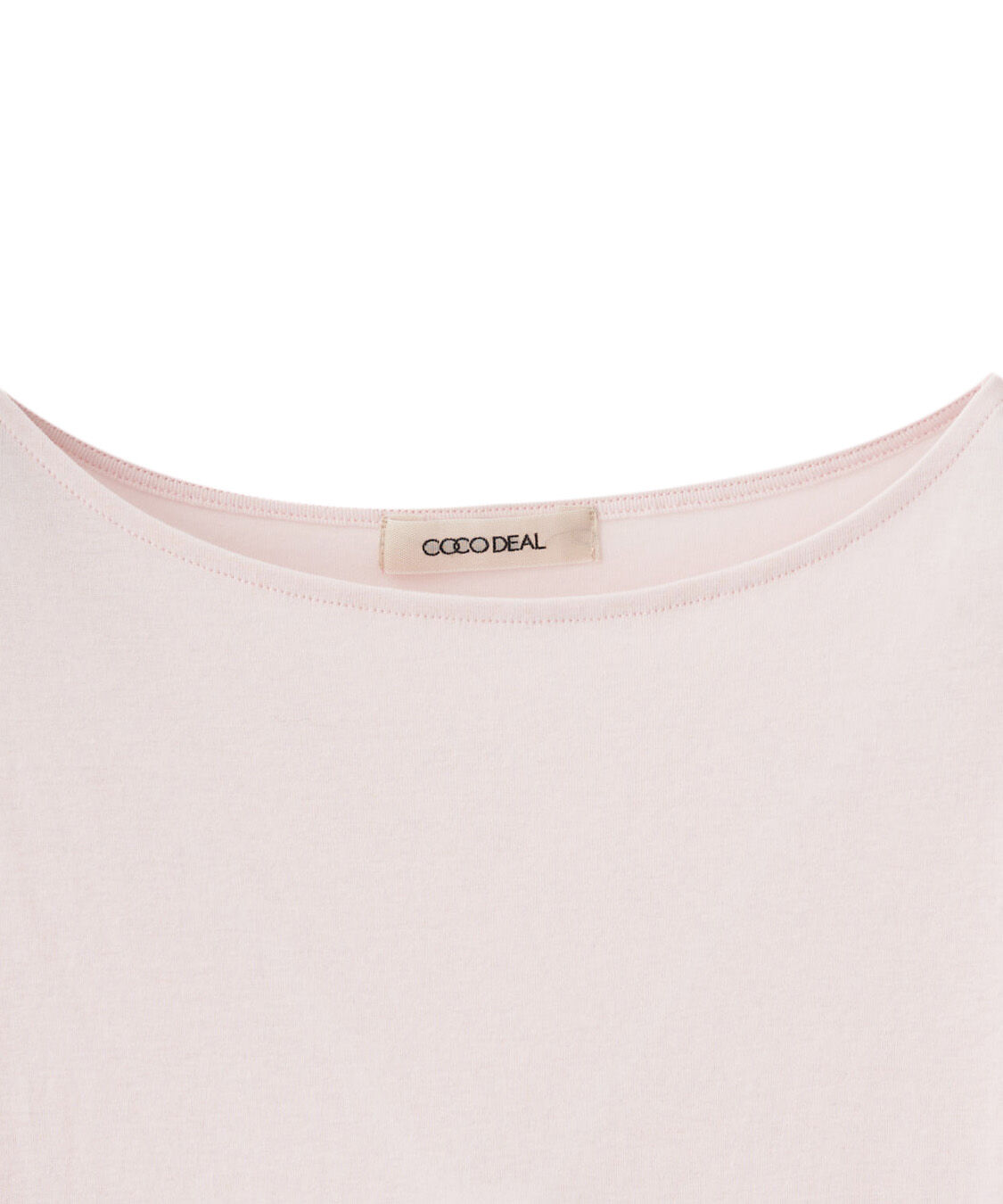 COCO DEAL「シアー5分袖カットソー」|Tシャツ・カットソー|