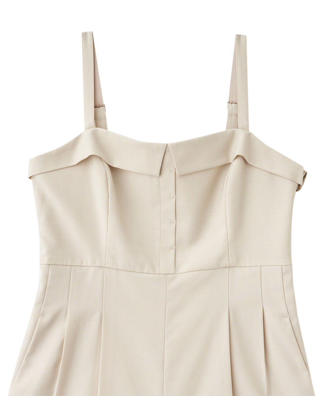 COCO DEAL「比翼デザインワイドサロペット」|オールインワン|