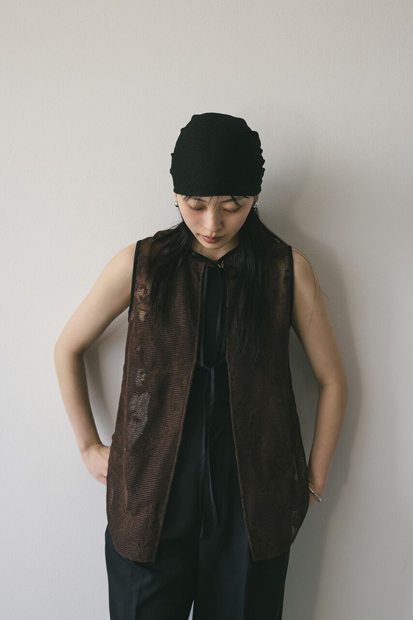 STYLEMIXER「2WAYラティスレースリボントップ」|タンクトップ|