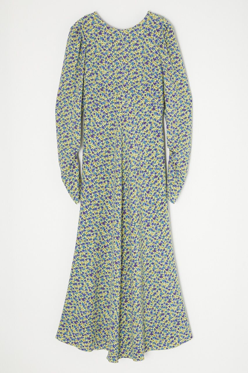 MOUSSY「FLORET MAXI ドレス」|ワンピース|LIME