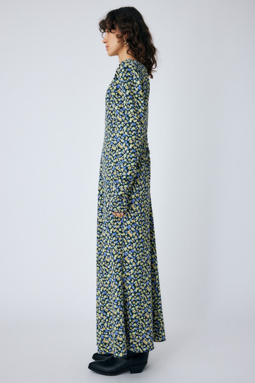 MOUSSY「FLORET MAXI ドレス」|ワンピース|