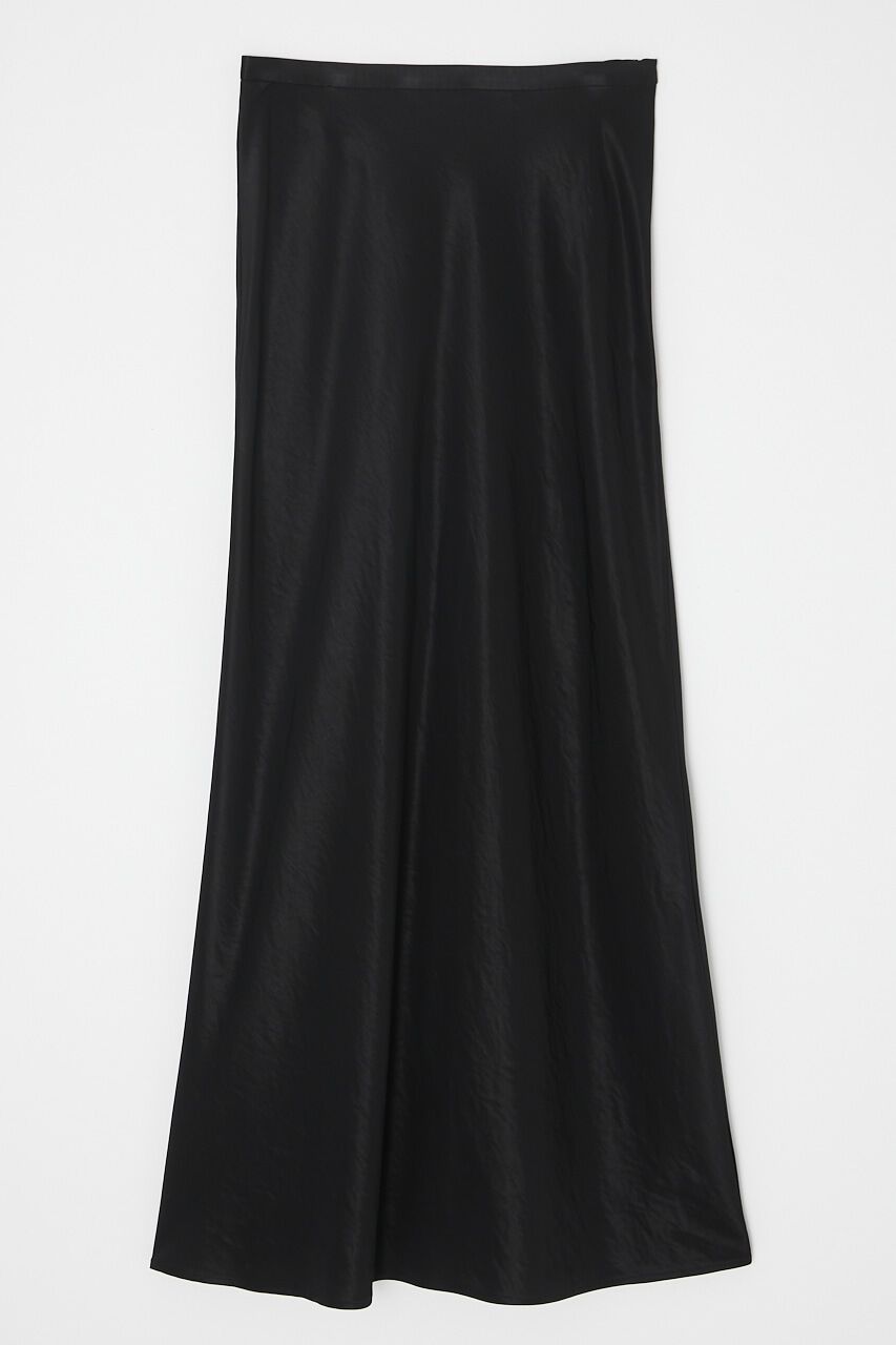 MOUSSY「I LINE ロングスカート」|スカート|BLK