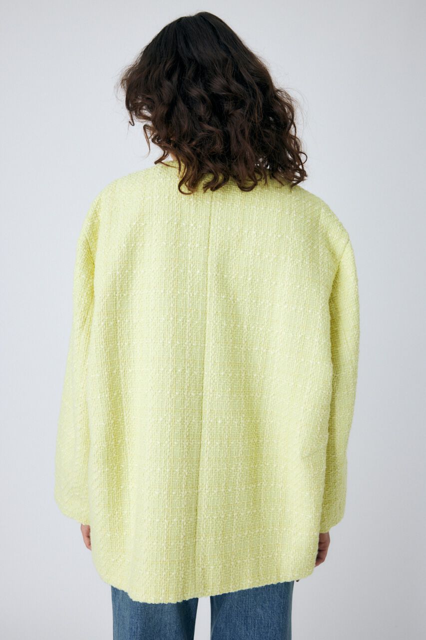 MOUSSY「TWEED BOX ジャケット」|その他|