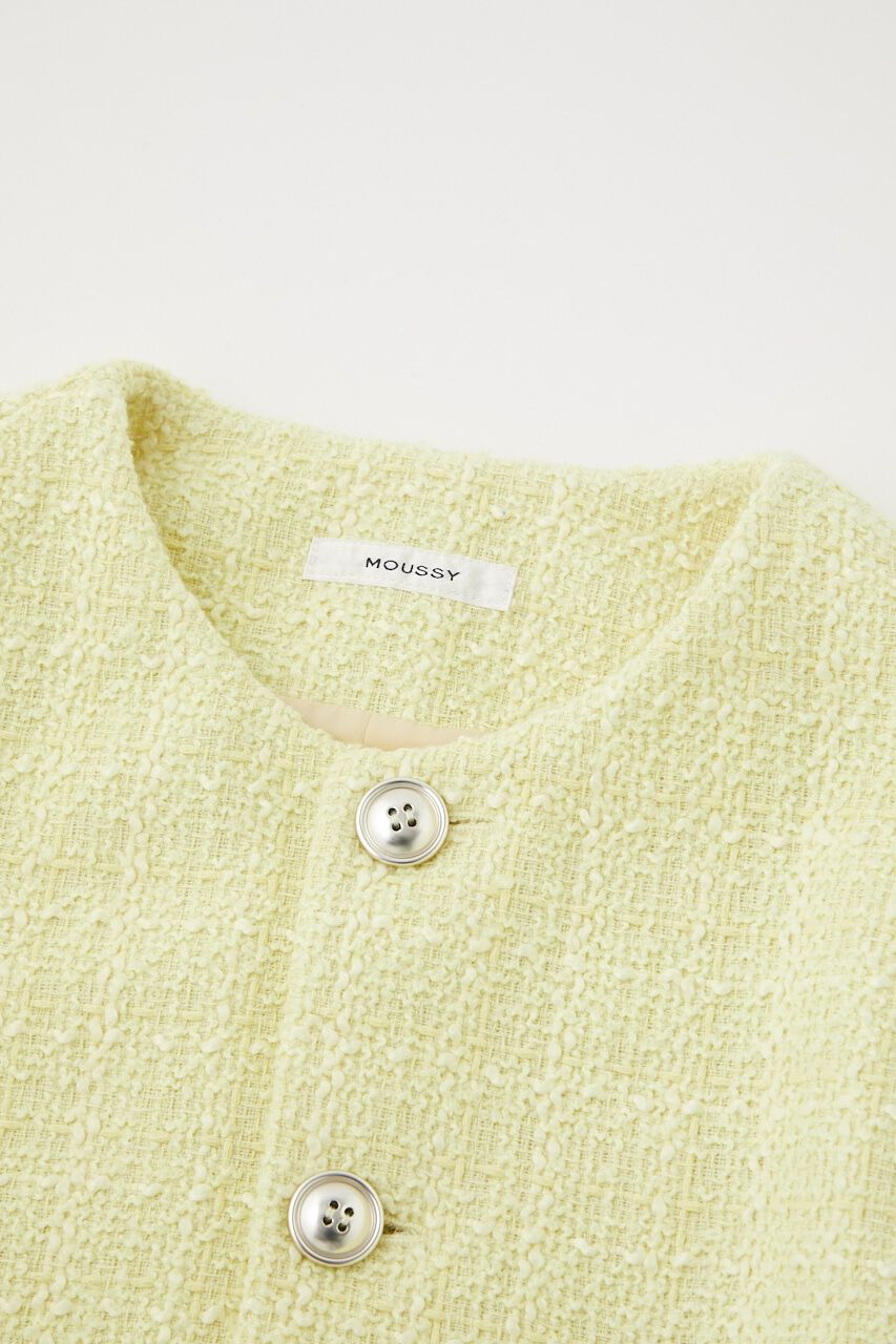 MOUSSY「TWEED BOX ジャケット」|その他|
