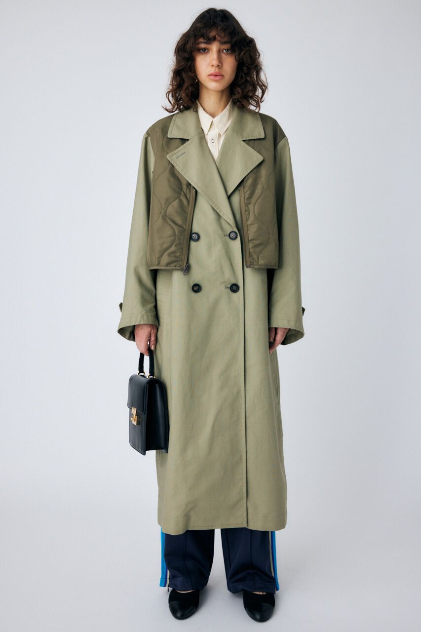 MOUSSY「4WAY ギミック レイヤード トレンチ」|その他|L/KHA1