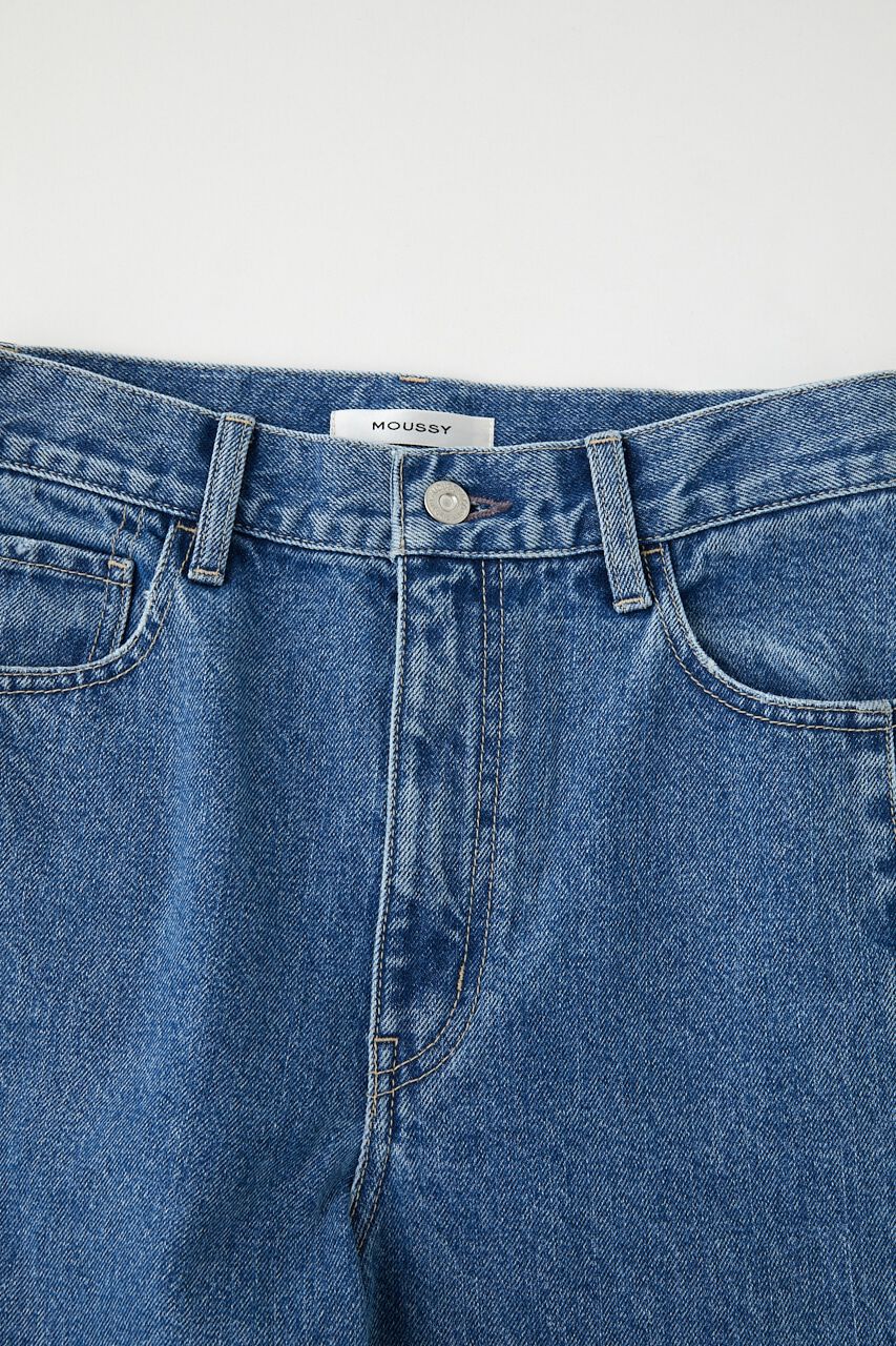 MOUSSY「SIDE BUTTON STRAIGHT」|デニム|