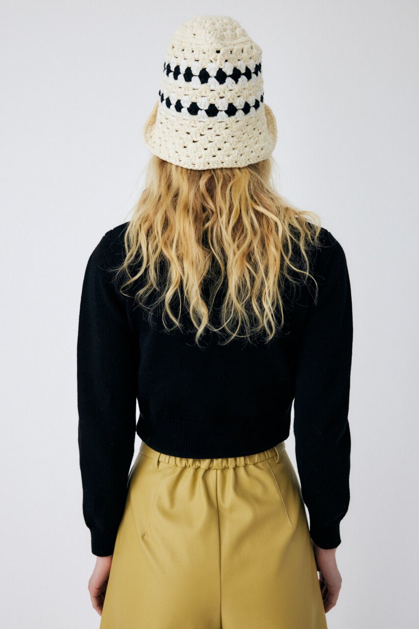 MOUSSY「FLORAL PRINTED KNIT カーディガン」|ニット・セーター|