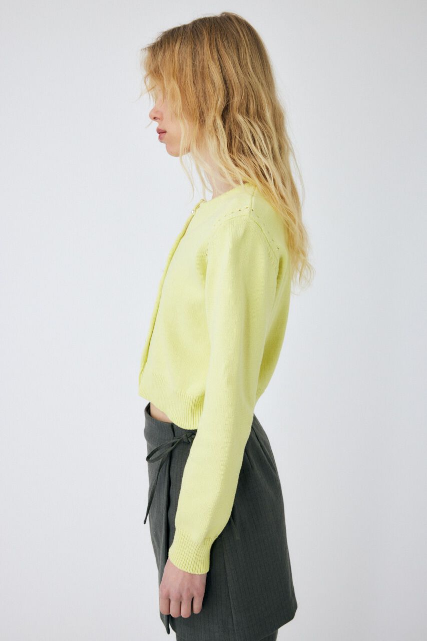 MOUSSY「FLORAL PRINTED KNIT カーディガン」|ニット・セーター|