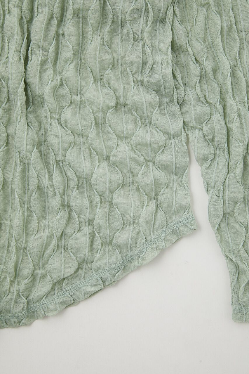 MOUSSY「SHEER WAVE L／S Tシャツ」|Tシャツ・カットソー|