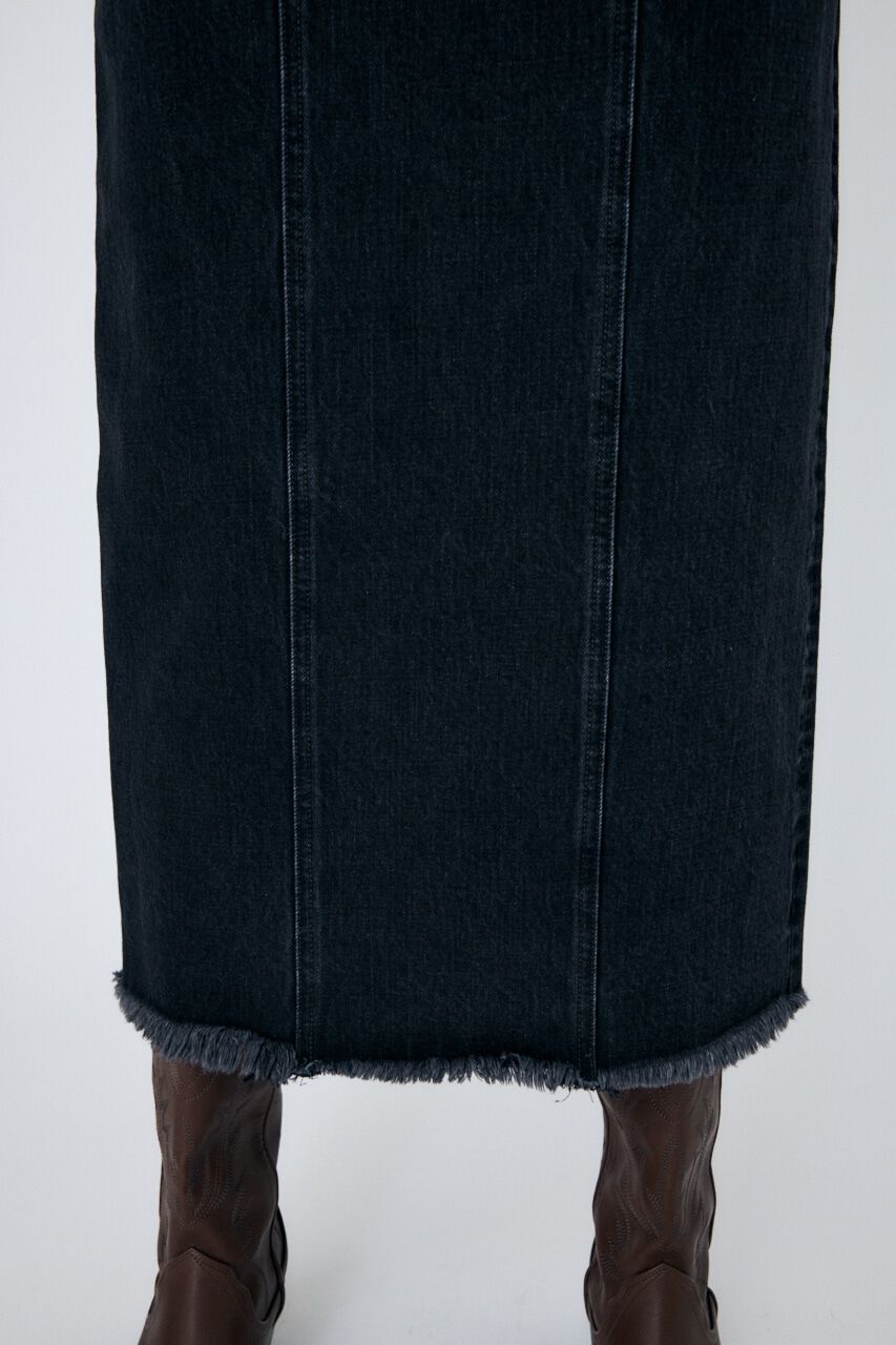 MOUSSY「CUT OFF DENIM I LINE スカート」|スカート|