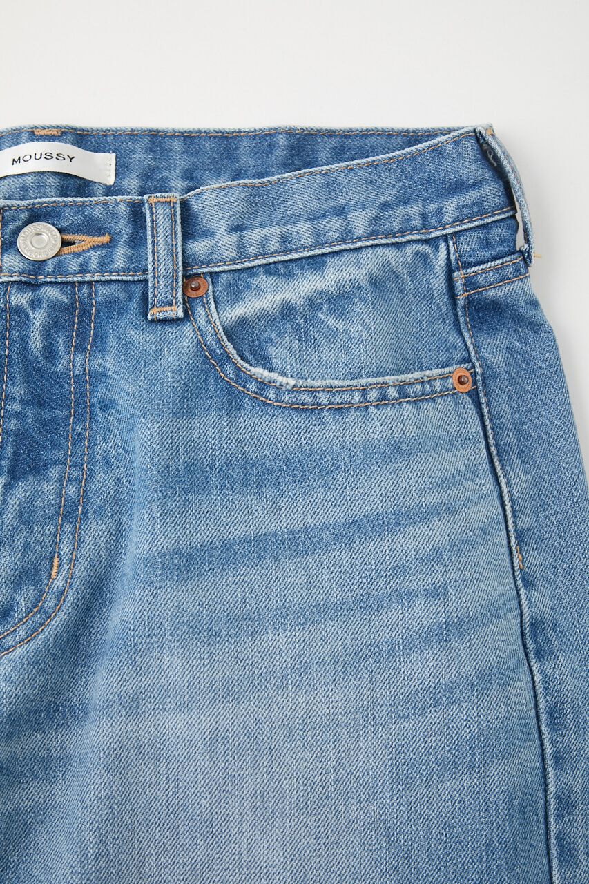 MOUSSY「LOW RISE WIDE FLARE」|デニム|