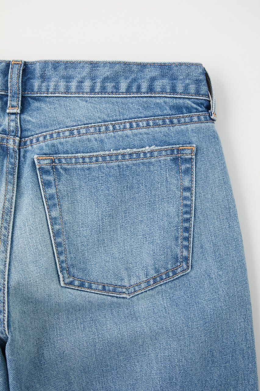 MOUSSY「LOW RISE WIDE FLARE」|デニム|