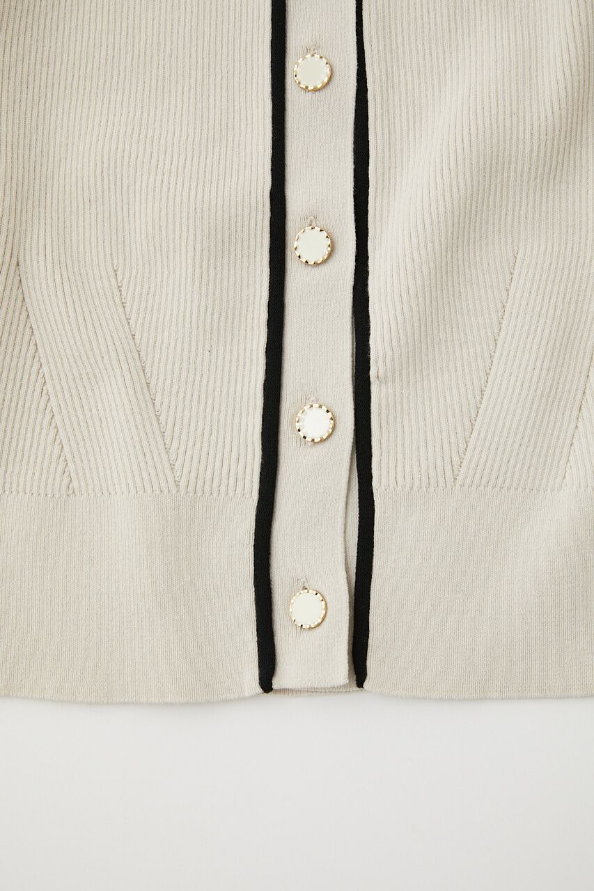 MOUSSY「OPEN NECK SHORT CD」|ニット・セーター|