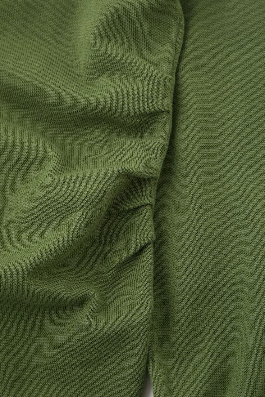 MOUSSY「BACK OPEN TUCK トップス」|ニット・セーター|