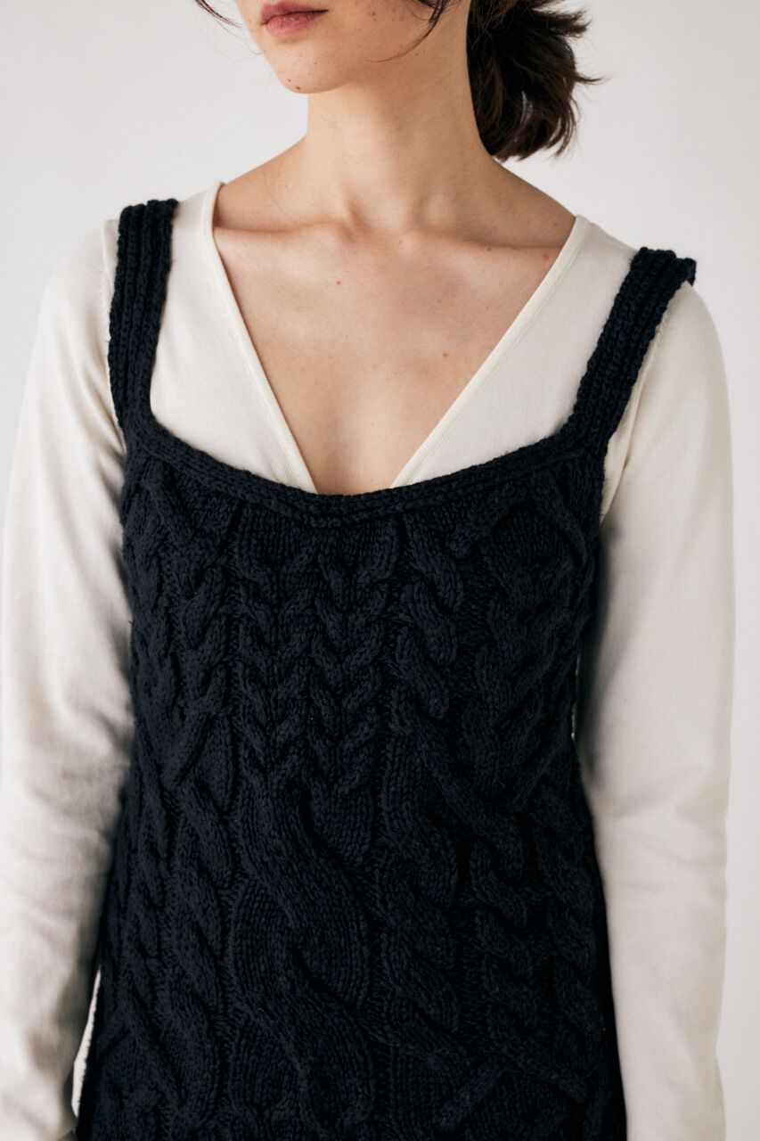 MOUSSY「TUCK KNIT ドレス」|ワンピース|