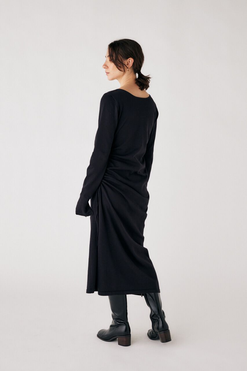 MOUSSY「TUCK KNIT ドレス」|ワンピース|