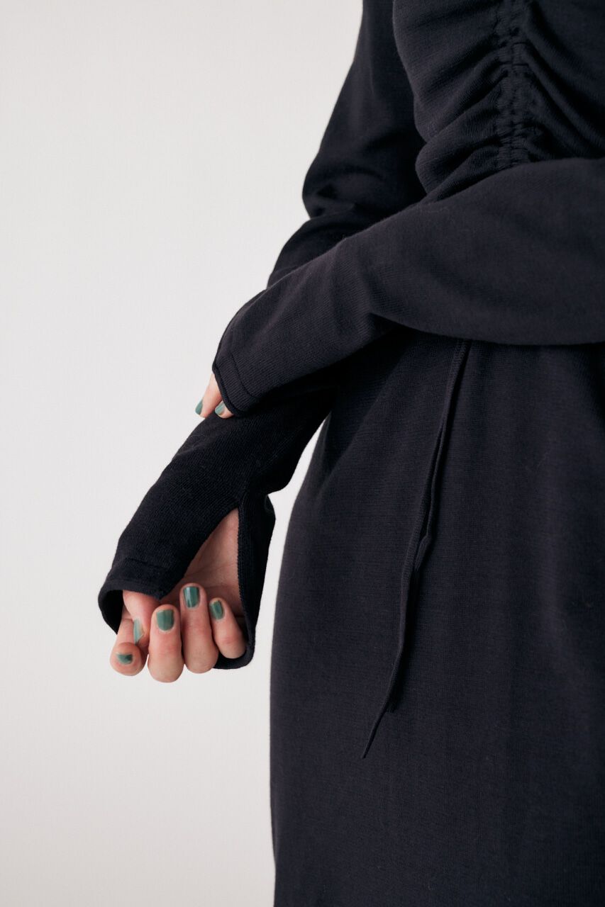 MOUSSY「TUCK KNIT ドレス」|ワンピース|