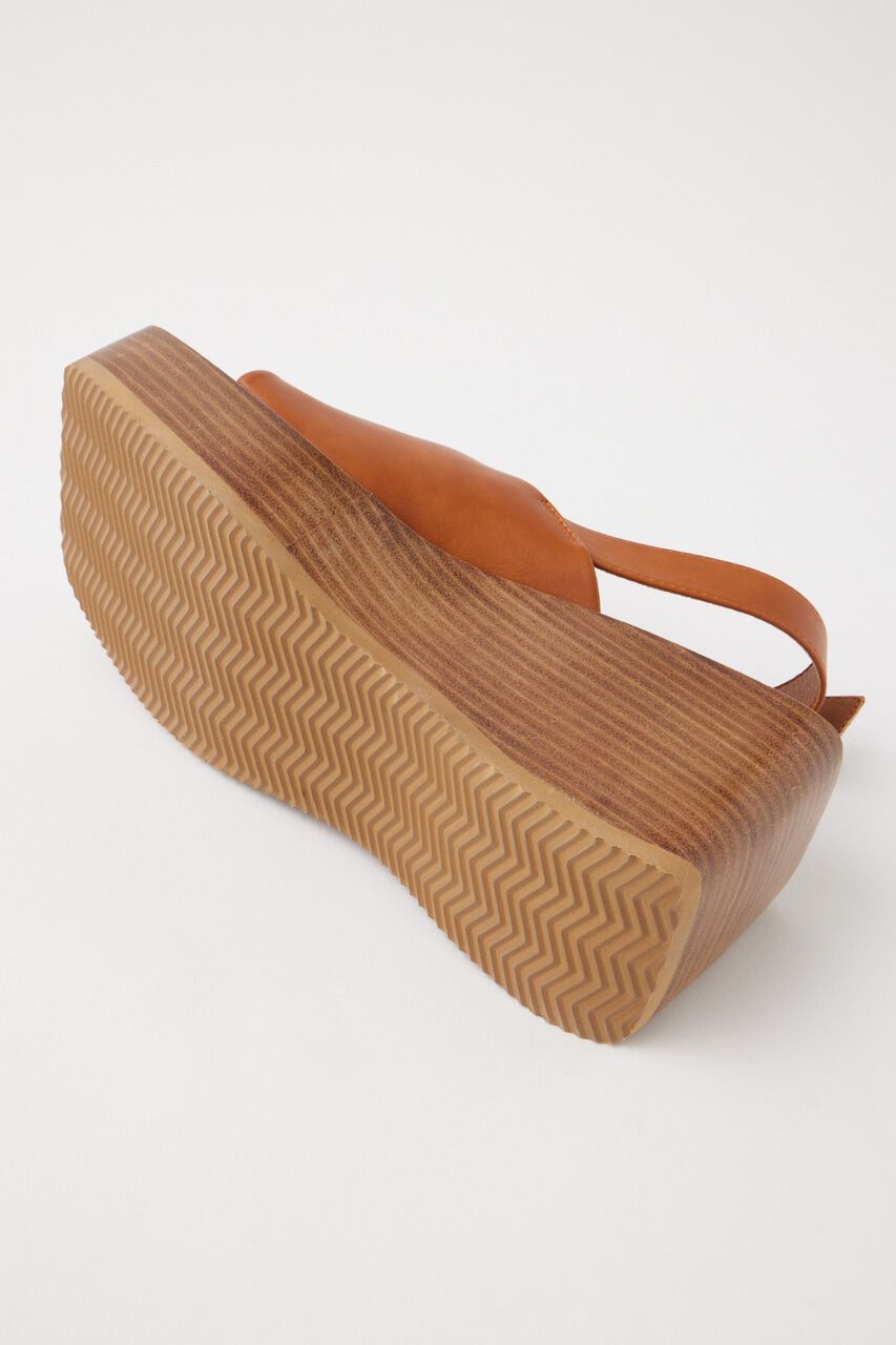 MOUSSY「SQUARE TOE WEDGE サンダル」|サンダル|