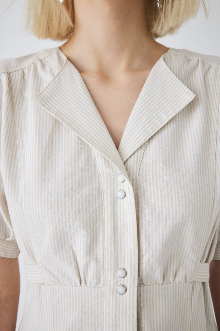 MOUSSY「SIDE BELT FLARE ドレス」|ワンピース|