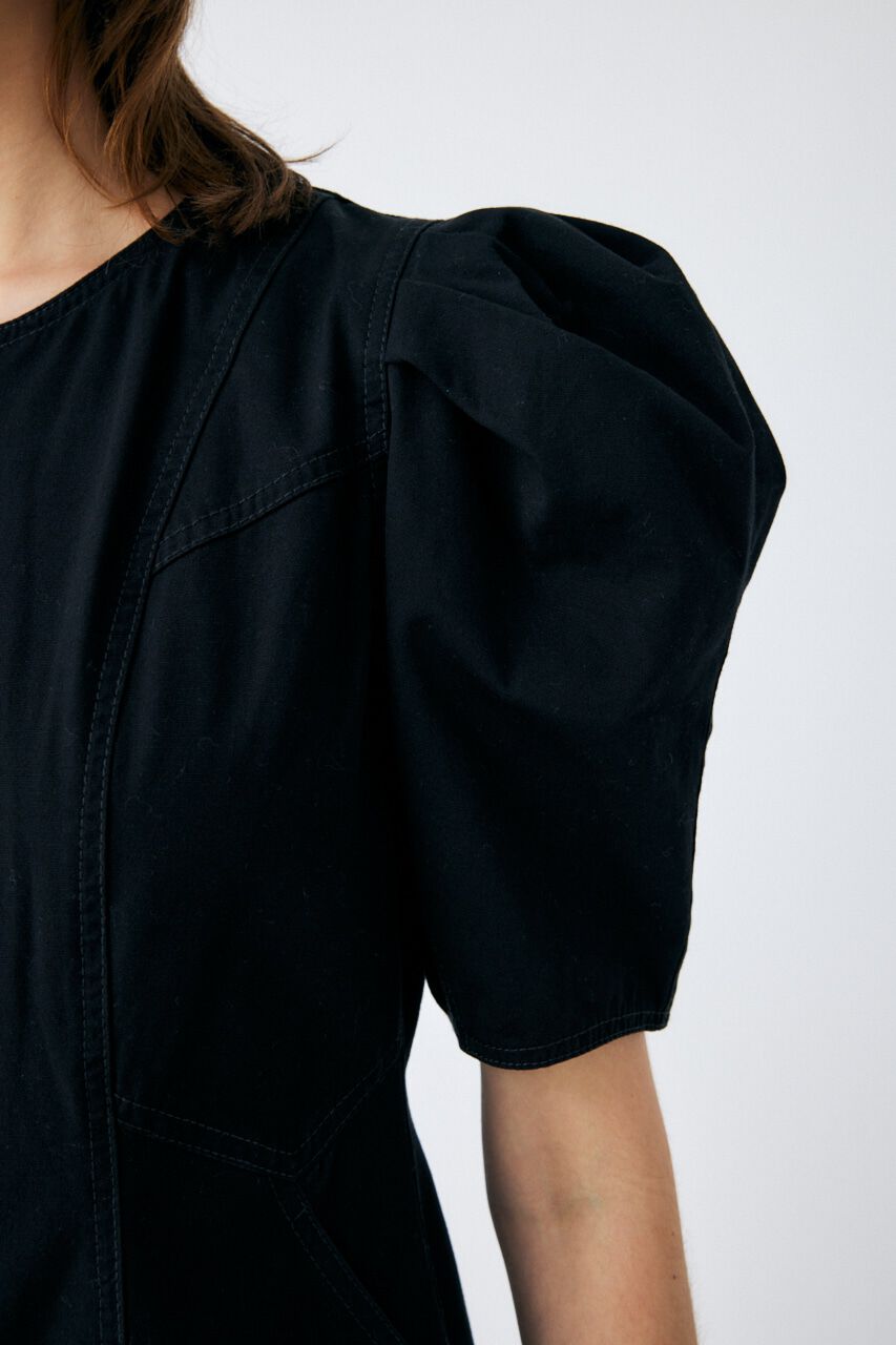 MOUSSY「TUCK SLEEVE FIT ドレス」|ワンピース|