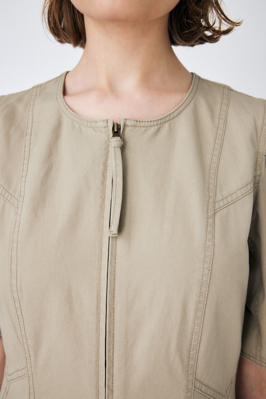 MOUSSY「TUCK SLEEVE FIT ドレス」|ワンピース|