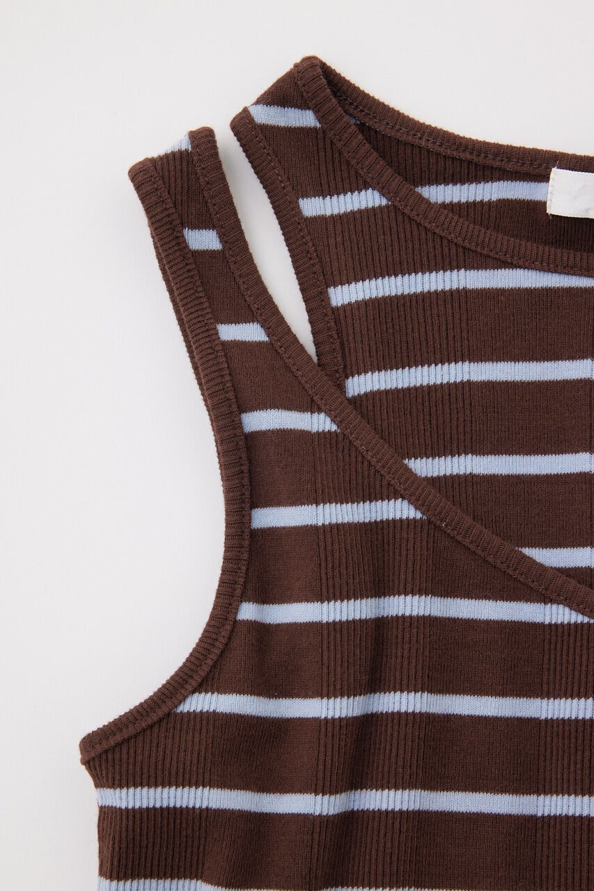 MOUSSY「LAYER RIB TANK セット」|タンクトップ|