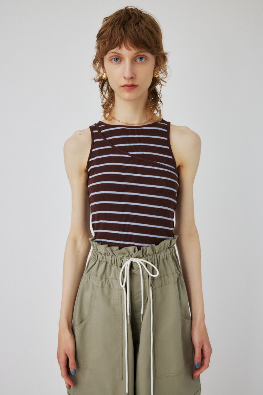 MOUSSY「LAYER RIB TANK セット」|タンクトップ|