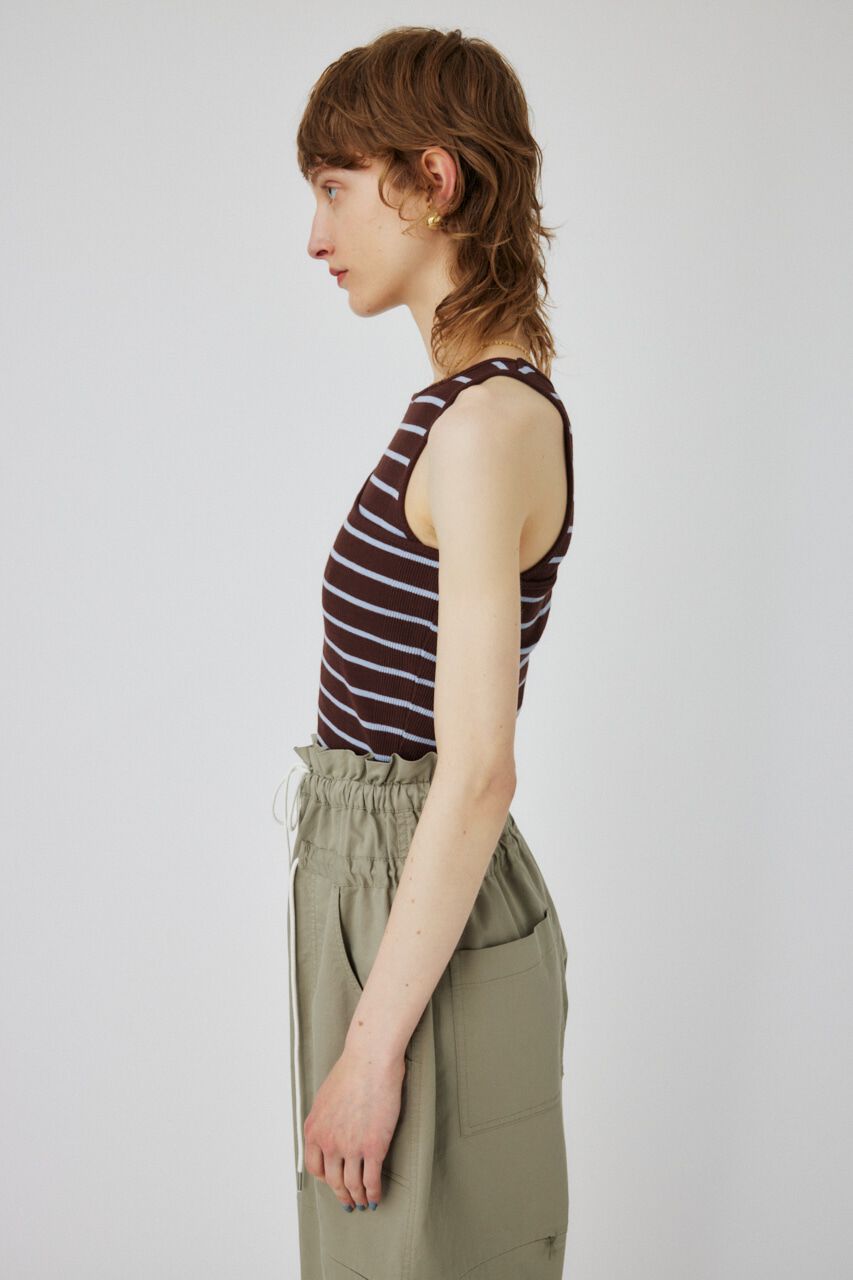 MOUSSY「LAYER RIB TANK セット」|タンクトップ|