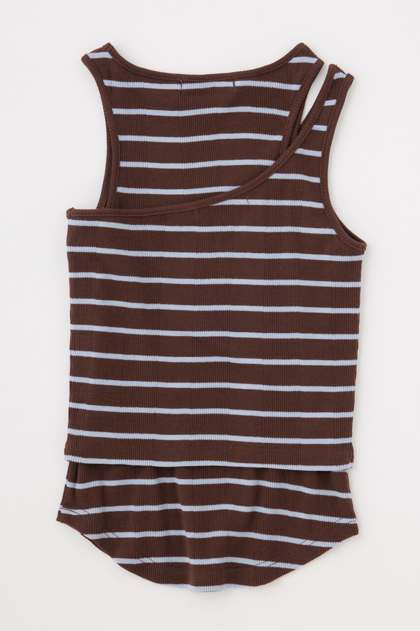 MOUSSY「LAYER RIB TANK セット」|タンクトップ|