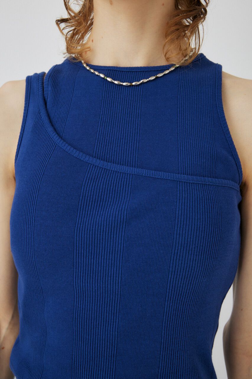 MOUSSY「LAYER RIB TANK セット」|タンクトップ|