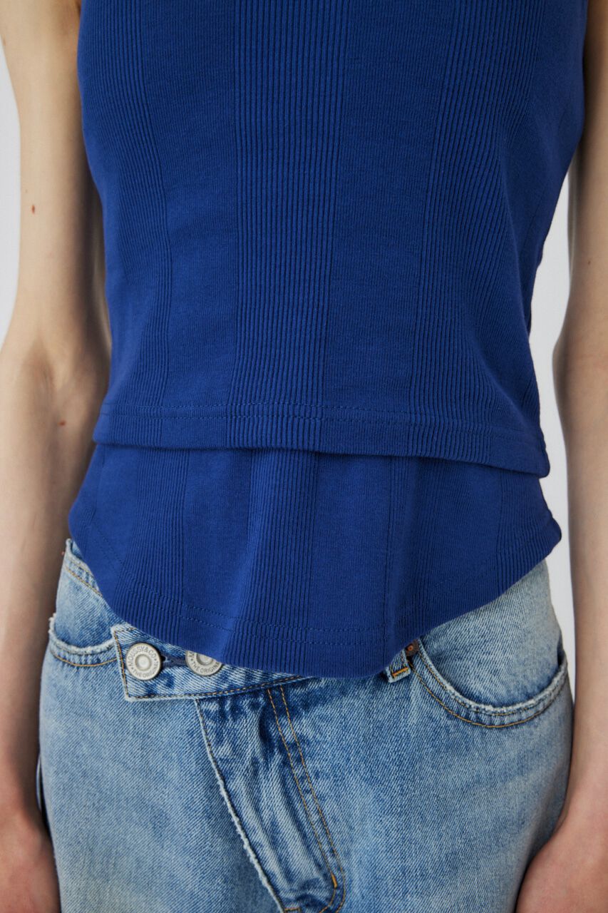 MOUSSY「LAYER RIB TANK セット」|タンクトップ|