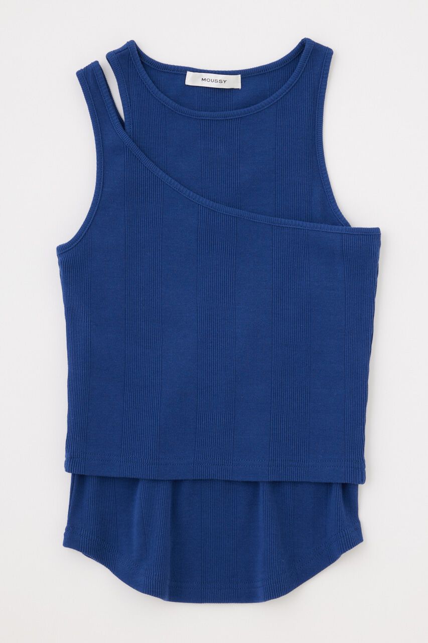 MOUSSY「LAYER RIB TANK セット」|タンクトップ|