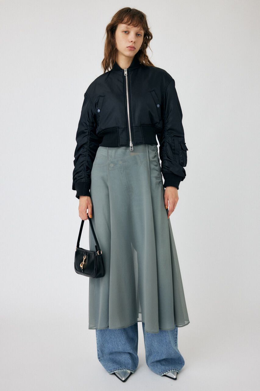 MOUSSY「SWITCHING SLIP ドレス」|ワンピース|