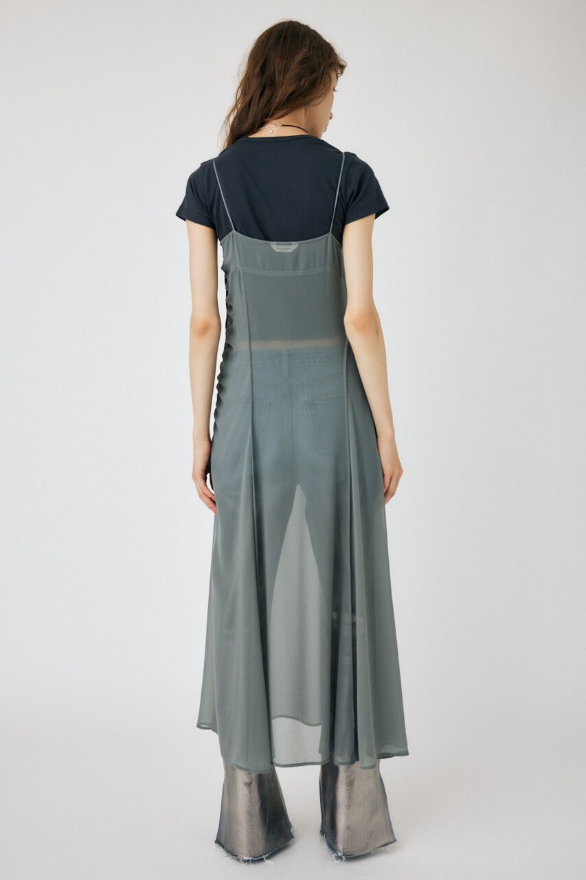 MOUSSY「SWITCHING SLIP ドレス」|ワンピース|