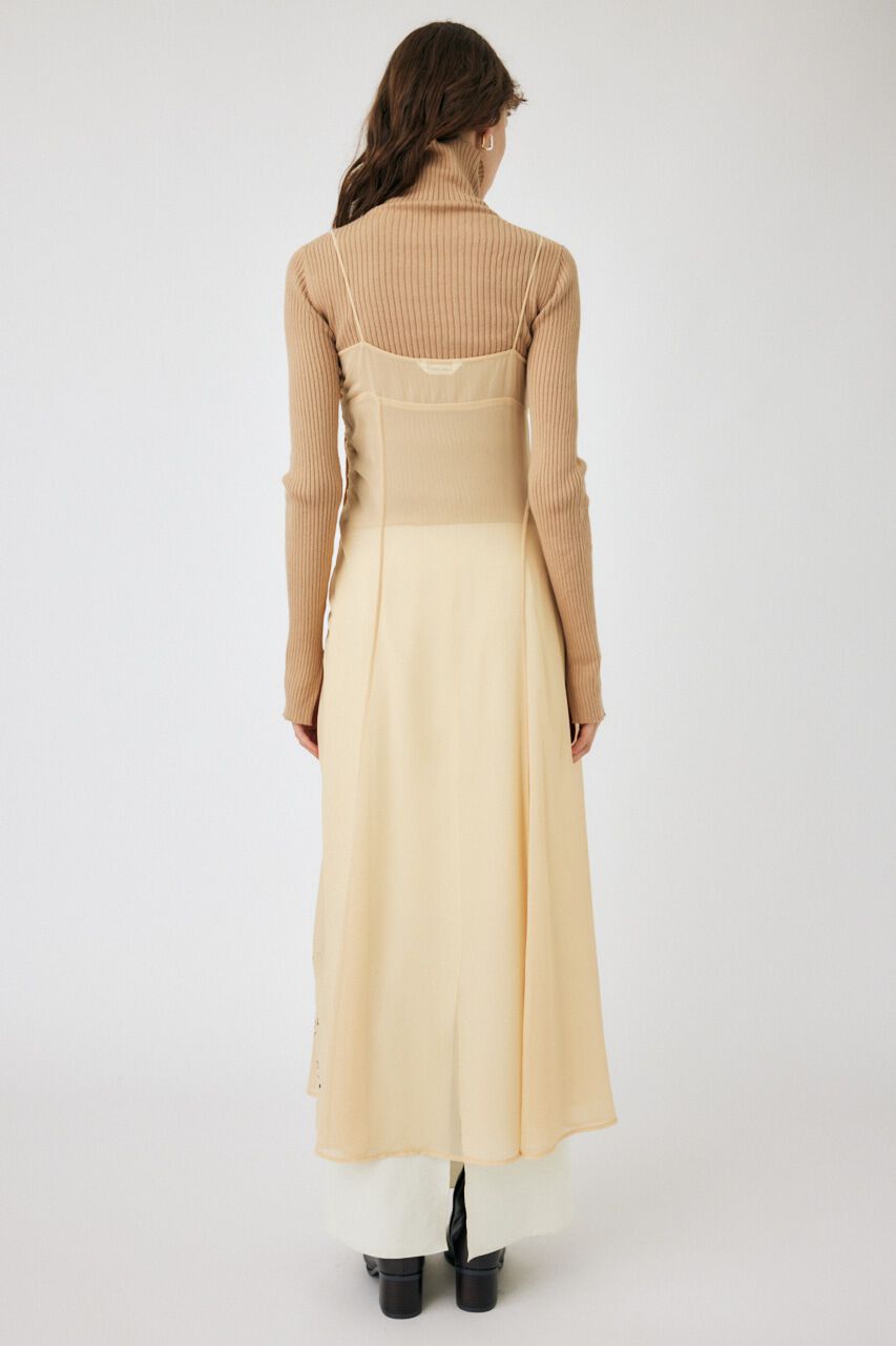 MOUSSY「SWITCHING SLIP ドレス」|ワンピース|