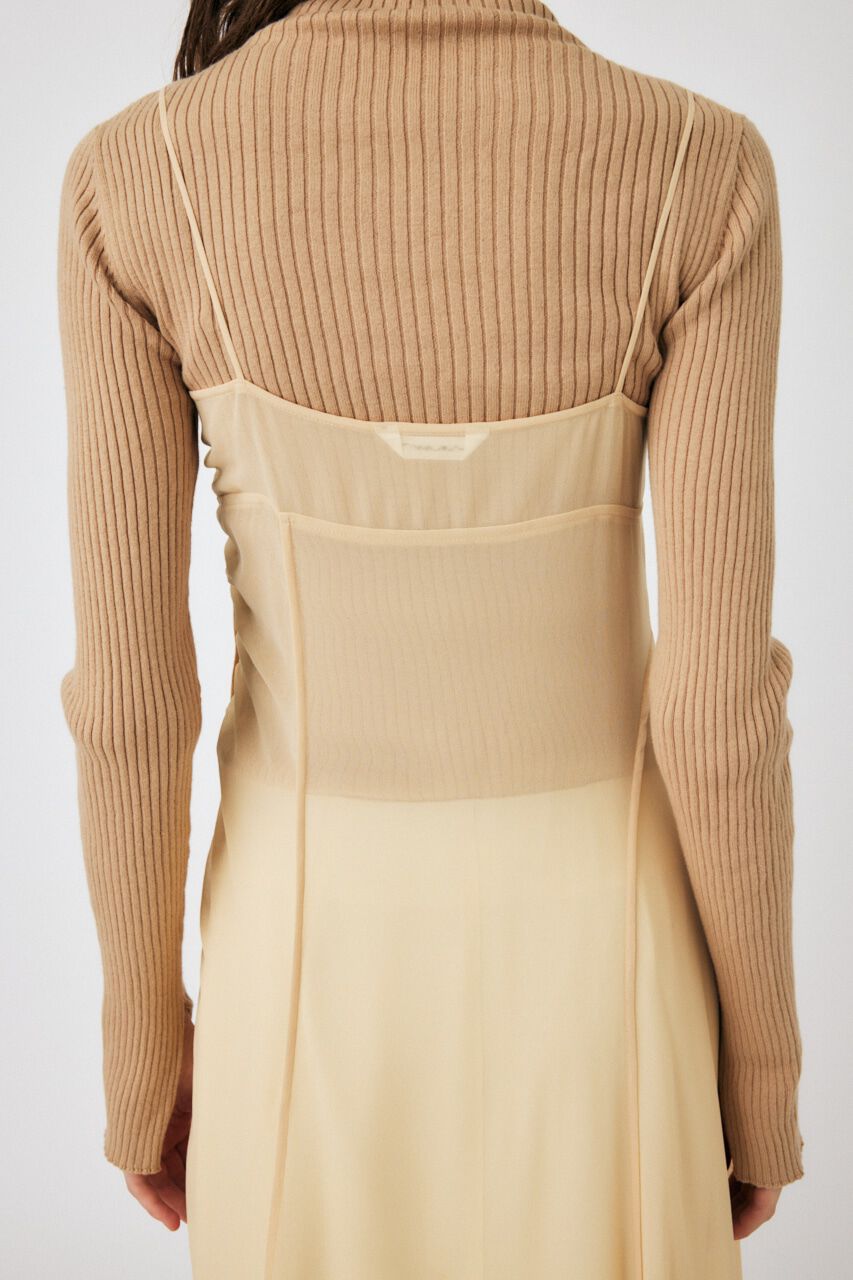 MOUSSY「SWITCHING SLIP ドレス」|ワンピース|