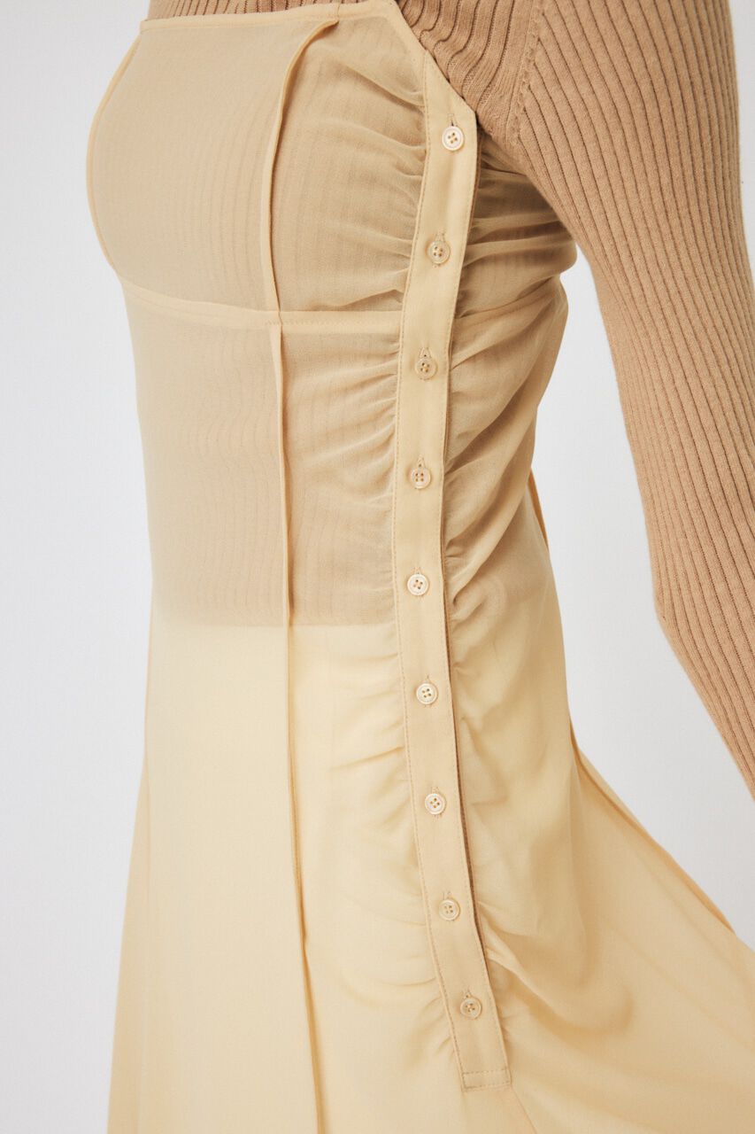 MOUSSY「SWITCHING SLIP ドレス」|ワンピース|