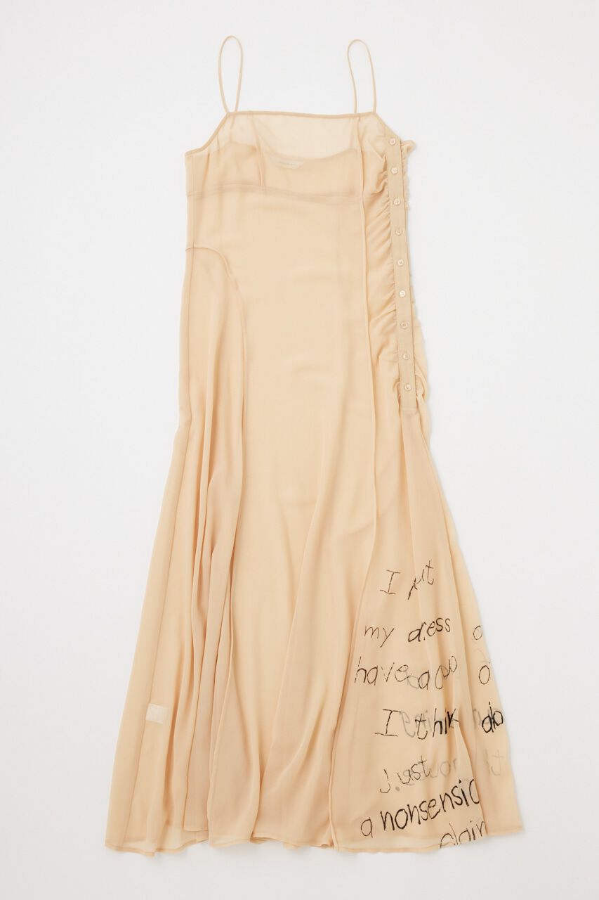 MOUSSY「SWITCHING SLIP ドレス」|ワンピース|