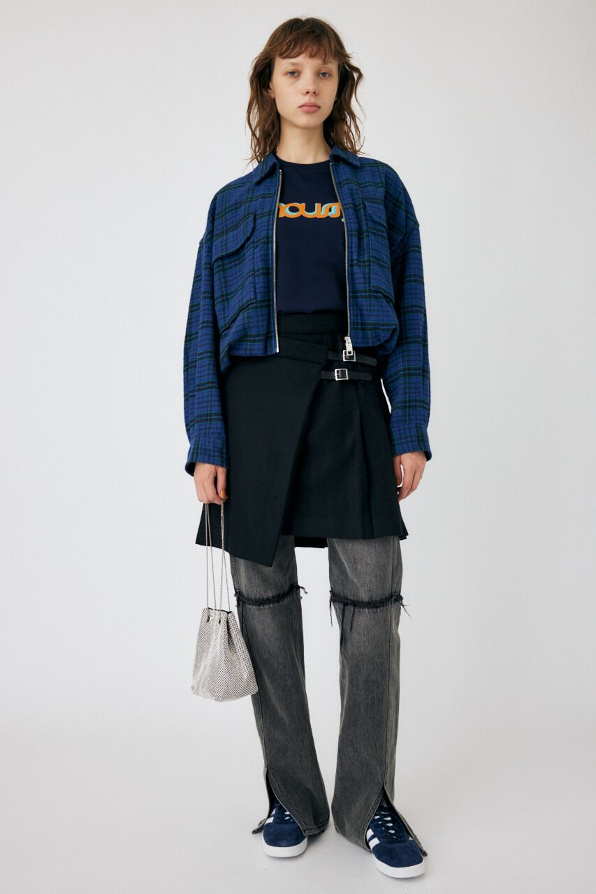 MOUSSY「QUILT SKIRT」|スカート|