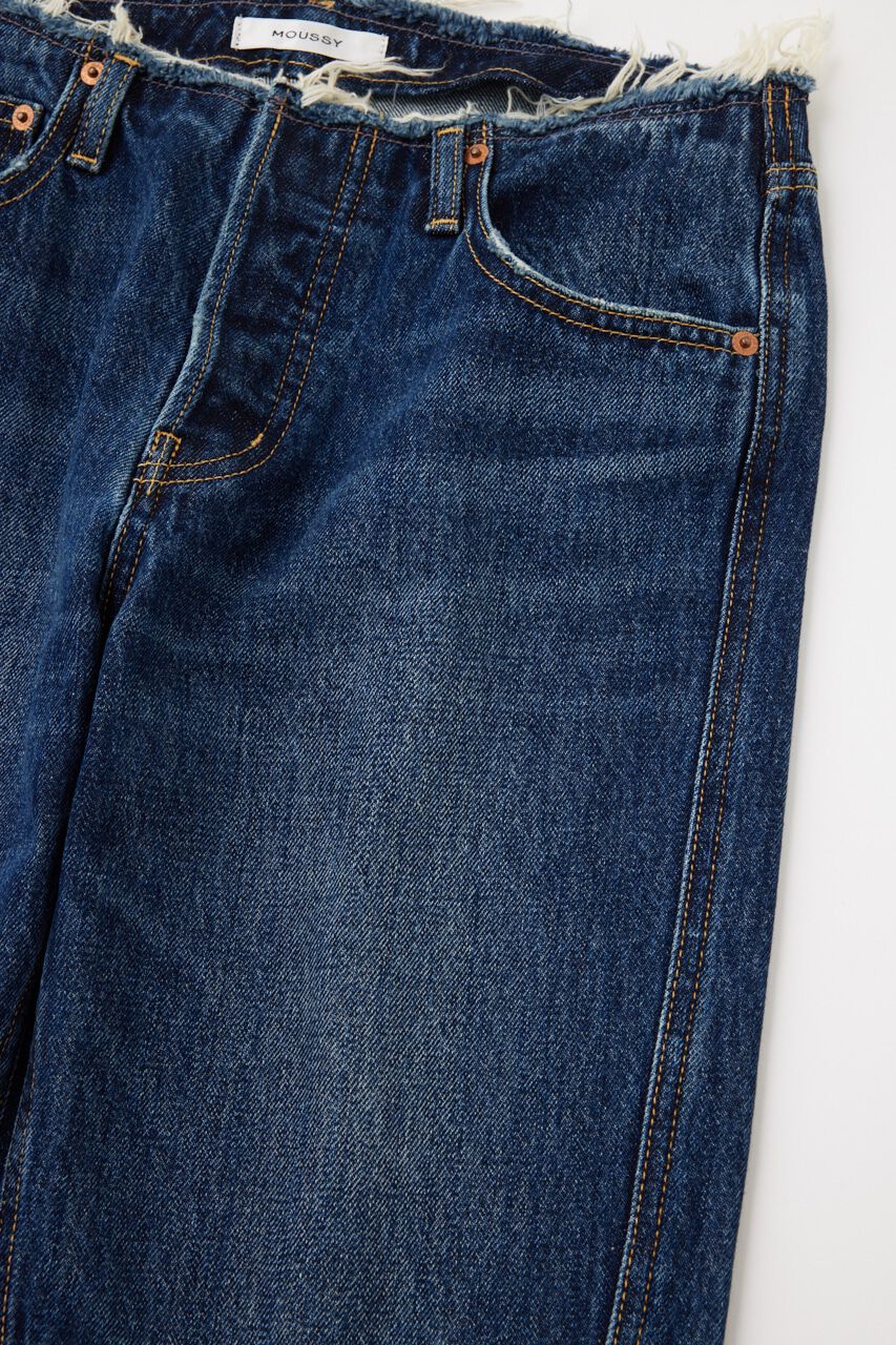 MOUSSY「LOW WAIST SLIT STRAIGHT」|デニム|
